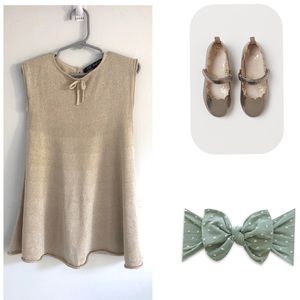 Lili gaufrette shimmer dress